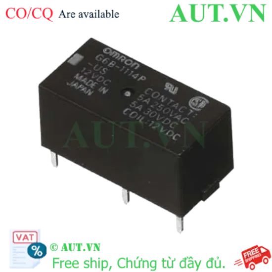 Ảnh của Rơ le trung gian Omron G6B-1114P-US DC12