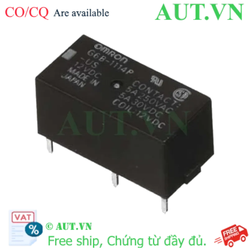 Ảnh của Rơ le trung gian Omron G6B-1114P-US DC12