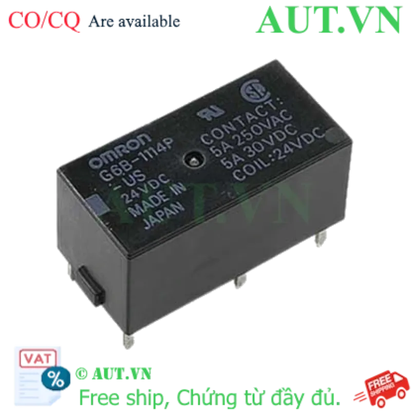 Ảnh của Rơ le trung gian Omron G6B-1114P-US DC24