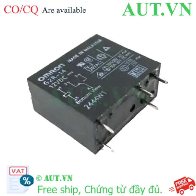 Ảnh của Rơ le trung gian Omron G2R-14 DC12