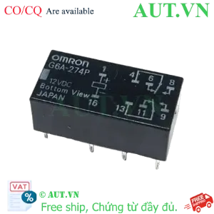 Ảnh của Rơ le trung gian Omron G6A-274P DC12