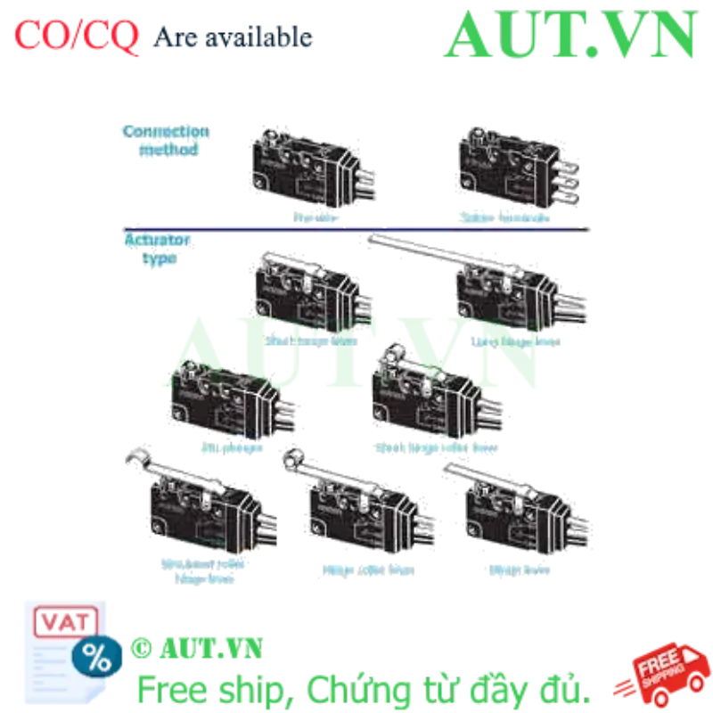 Ảnh của Công tắc hành trình Limit Switch Omron D2VW-5L1B-1(D)(CHN)