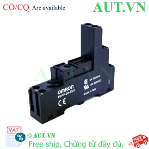 Ảnh của Đế Rơ Le Omron P2RF-08-ESS Chính Hãng | 8 Chân Dẹt, Tải 12A, Gắn Ray DIN