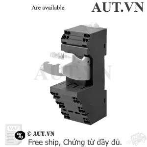 Ảnh của Đế Rơ Le Omron PYF-08-PU 8 Chân - Công Nghệ Push-In, 10A, Lắp Ray DIN
