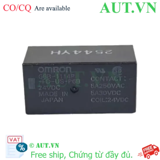 Ảnh của Rơ le trung gian Omron G6B-1114P-FD-US-P6B DC24