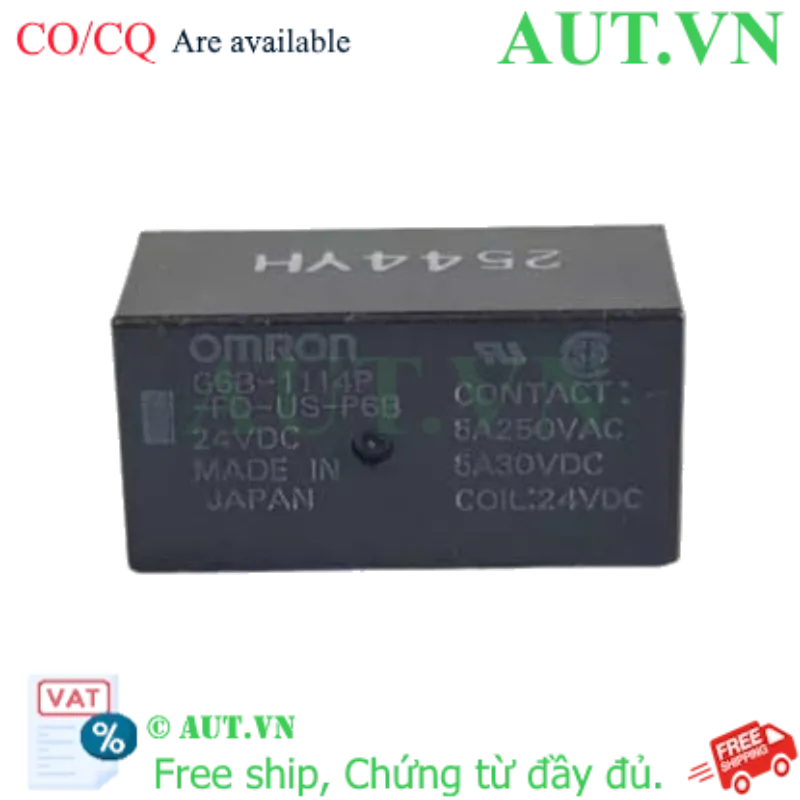 Ảnh của Rơ le trung gian Omron G6B-1114P-FD-US-P6B DC24