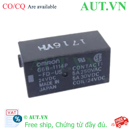 Ảnh của Rơ le trung gian Omron G6B-1114P-FD-US DC24