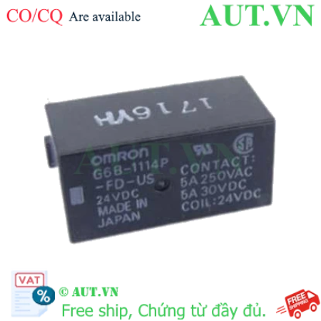 Ảnh của Rơ le trung gian Omron G6B-1114P-FD-US DC24