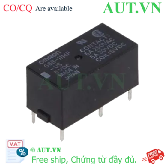 Ảnh của Rơ le trung gian Omron G6B-1114P-US DC5