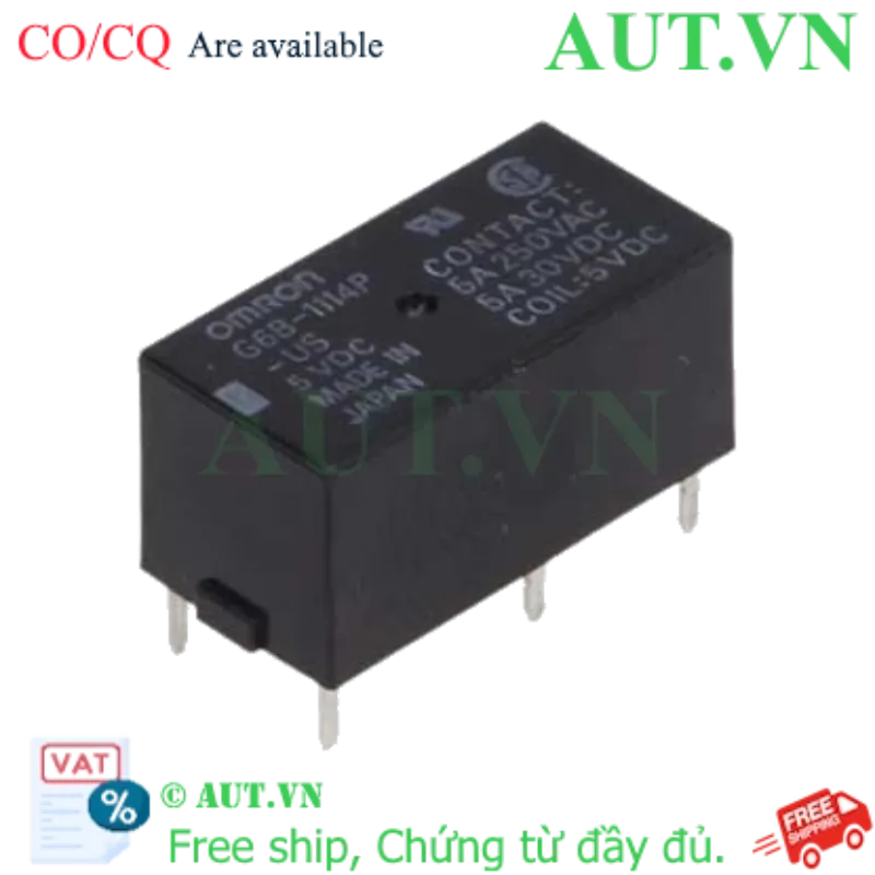 Ảnh của Rơ le trung gian Omron G6B-1114P-US DC5