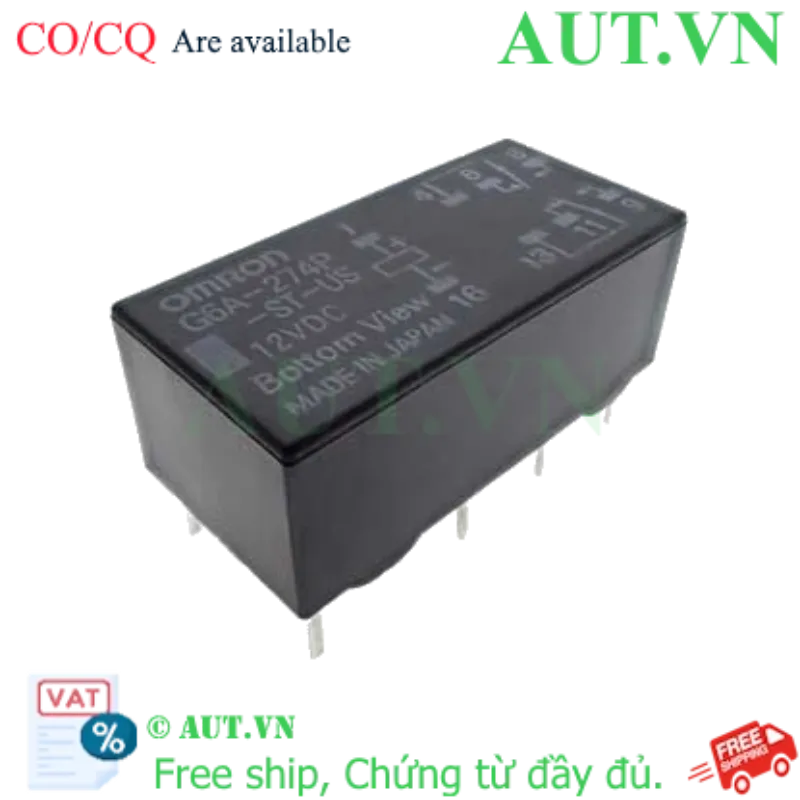Ảnh của Rơ le trung gian Omron G6A-274P-ST-US DC12
