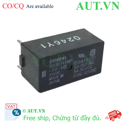Ảnh của Rơ le trung gian Omron G6B-1114P-FD-US DC12