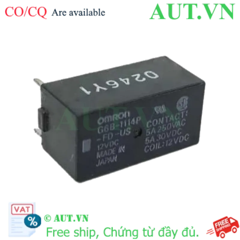 Ảnh của Rơ le trung gian Omron G6B-1114P-FD-US DC12