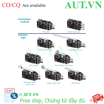 Ảnh của Công tắc hành trình Limit Switch Omron D2VW-5L1B-1HS(D)(CHN)