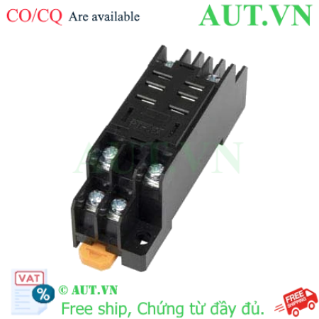 Ảnh của Đế rơ le Omron PTF08A cho rơ le LY 8 chân chính hãng