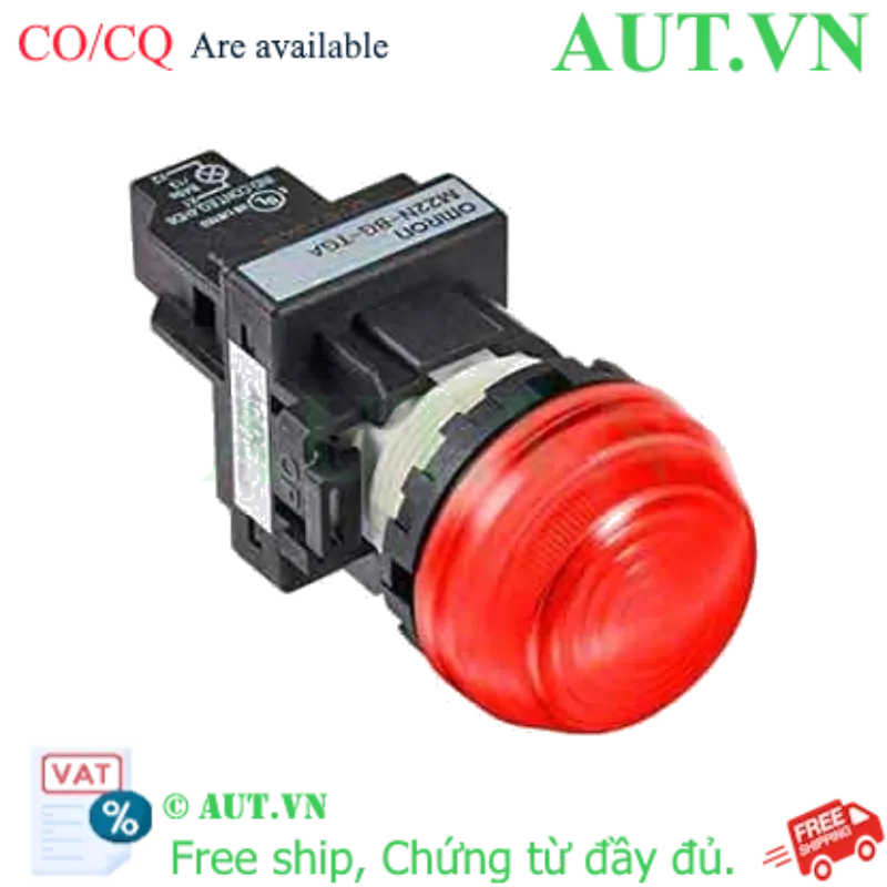 Ảnh của Công tắc nút nhấn Omron M22N-BG-TRA-RA