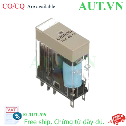 Ảnh của Rơ le trung gian Omron G2R-2-S DC24(S)