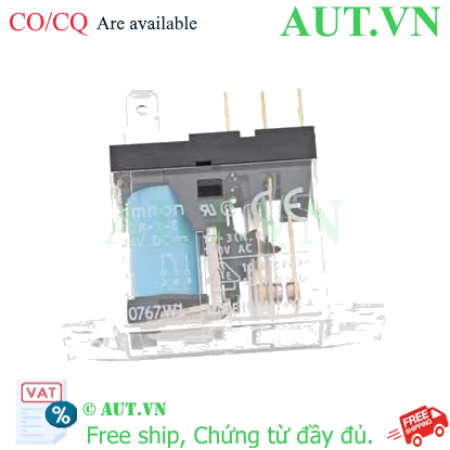 Ảnh của Rơ le trung gian Omron G2R-1-T DC24V 10A (5 chân) chính hãng