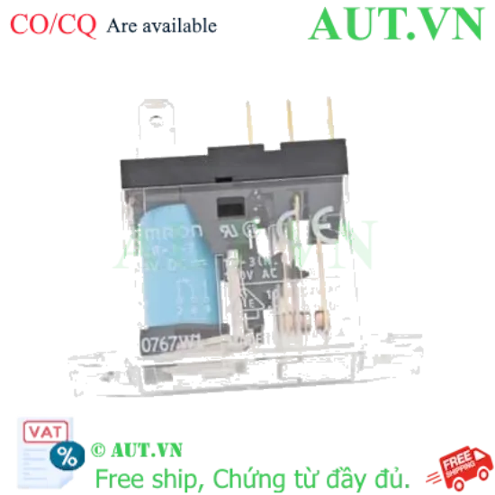 Ảnh của Rơ Le Trung Gian Omron G2R-1-T DC24V | 10A, 5 Chân, Chịu Tải Cao | AUT VN