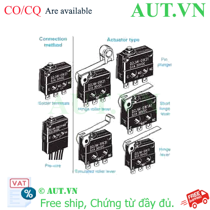 Ảnh của Công tắc hành trình Limit Switch Omron D2JW-01K11-MD