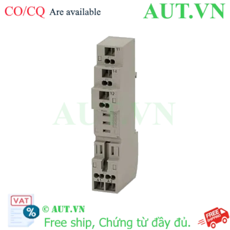 Ảnh của Đế Rơ Le Omron P2RF-05-S 5 Chân - Công Nghệ Push-In, Lắp Ray DIN, Chống Rung | AUT VN