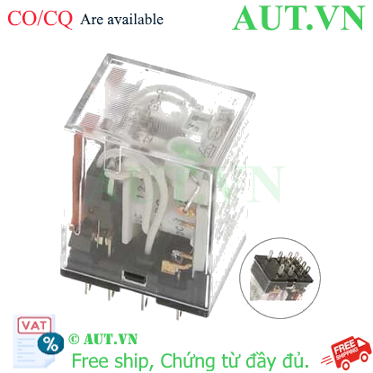 Ảnh của Rơ le trung gian Omron MY4N-GS-R DC12
