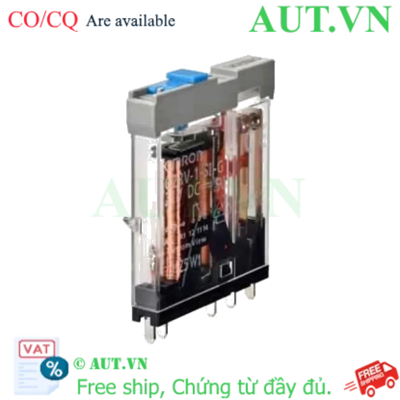 Ảnh của Rơ le trung gian Omron G2RV-1-SI-G DC21 - Siêu mỏng, 6A, SPDT - Chính hãng AUT VN