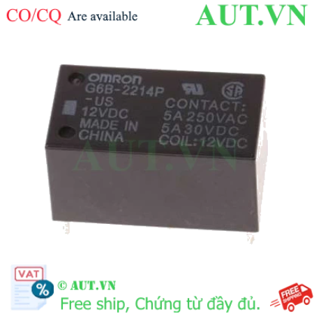 Ảnh của Rơ le trung gian Omron G6B-2214P-US DC12