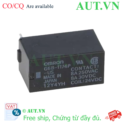 Ảnh của Rơ le trung gian Omron G6B-1174P-US DC24