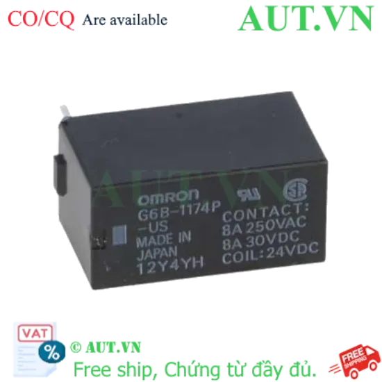Ảnh của Rơ le trung gian Omron G6B-1174P-US DC24