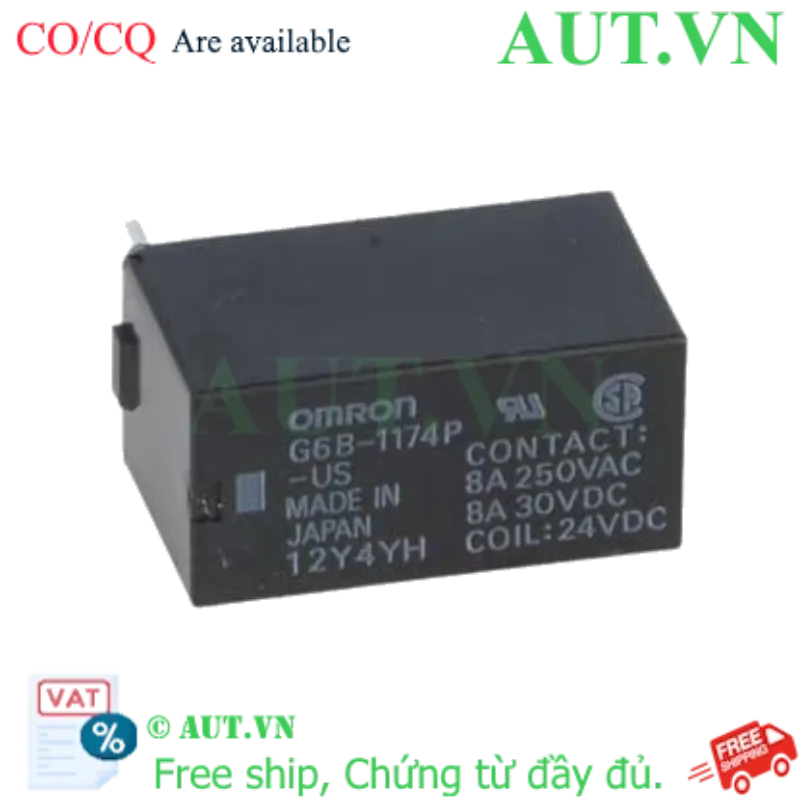 Ảnh của Rơ le trung gian Omron G6B-1174P-US DC24