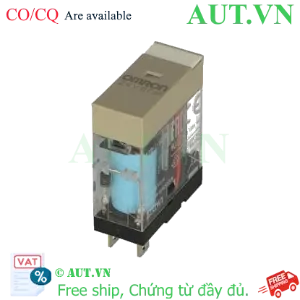 Ảnh của Rơ le trung gian Omron G2R-1-SD DC24V | 10A, 5 Chân Dẹt, Tích hợp Diode Bảo Vệ PLC