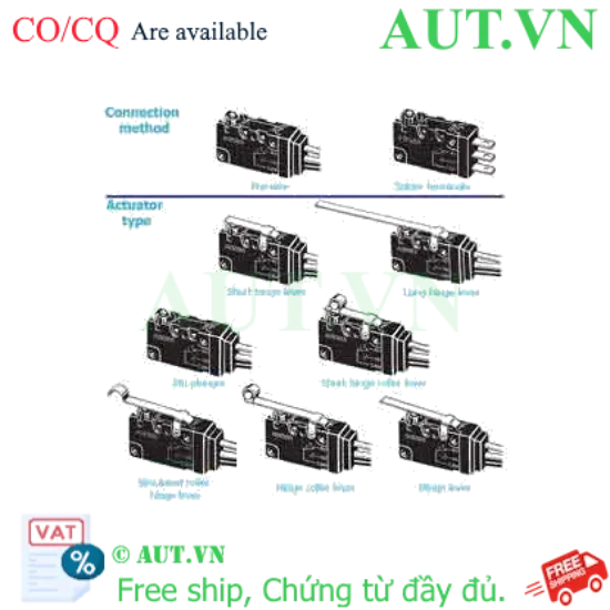Ảnh của Công tắc hành trình Limit Switch Omron D2VW-5L3-1M(D)(CHN)
