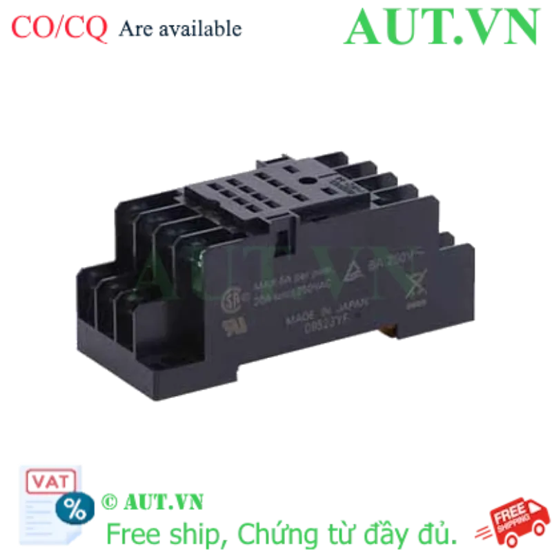 Ảnh của Đế Rơ Le Omron PYFZ-14 (14 Chân) - Gắn Thanh Ray DIN, Chống Cháy, Chính Hãng AUT VN