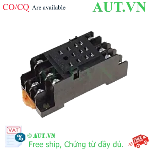 Ảnh của Đế Rơ Le Omron PYF11A Chính Hãng - 11 Chân, 5A, Lắp Thanh Ray DIN