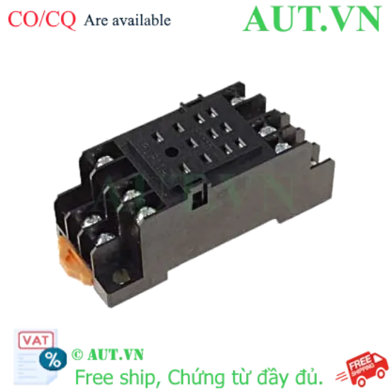 Ảnh của Đế Rơ Le Omron PYF11A Chính Hãng: 11 Chân, 5A, Lắp Ray DIN Tiện Lợi | AUT VN
