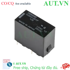 Ảnh của Relay Bán Dẫn Omron G3SD-Z01P-US DC12 - Đóng Ngắt Siêu Tốc, Tải 1A, Gắn PCB
