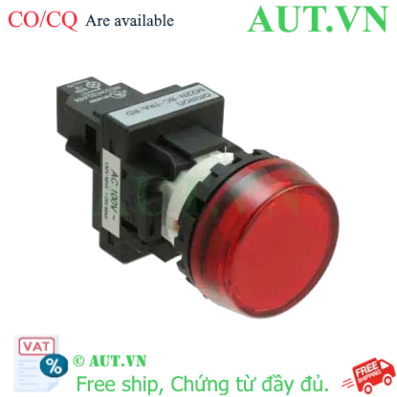 Ảnh của Công tắc nút nhấn Omron M22N-BC-TRA-RD
