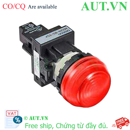 Ảnh của Công tắc nút nhấn Omron M22N-BG-TRA-RD