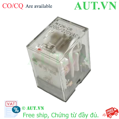Ảnh của Rơ le trung gian Omron MY2N-CR AC200/220 BY OMZ