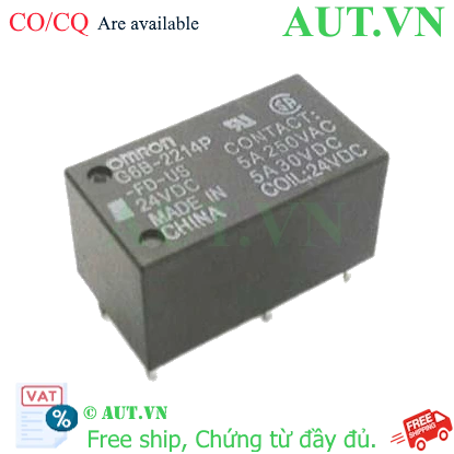 Ảnh của Rơ le trung gian Omron G6B-2214P-FD-US DC24