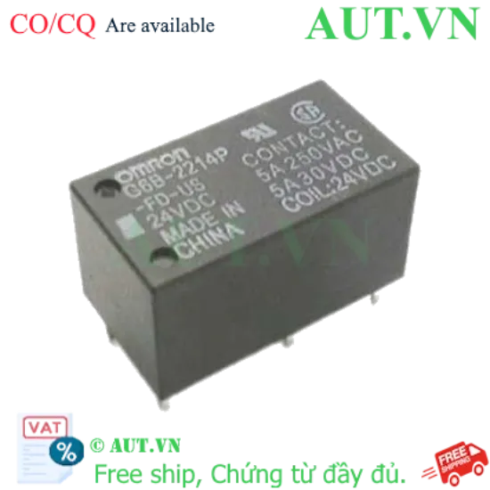 Ảnh của Rơ le trung gian Omron G6B-2214P-FD-US DC24