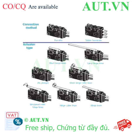 Ảnh của Công tắc hành trình Limit Switch Omron D2VW-5L2-3MS(D)(CHN)