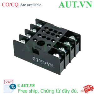 Ảnh của Đế Rơ Le Omron PYF08M 8 Chân - Chịu Tải 7A, Lắp Bắt Vít, Chính Hãng AUT VN