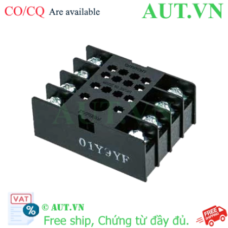 Ảnh của Đế Rơ Le Omron PYF08M 8 Chân - Socket Dòng MY Chịu Tải 7A, Lắp Bắt Vít | AUT VN