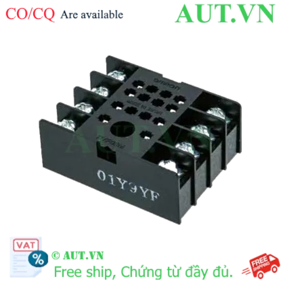 Ảnh của Đế Rơ Le Omron PYF08M 8 Chân: Chịu Tải 7A, Lắp Bắt Vít, Chính Hãng | AUT VN