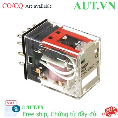Ảnh của Rơ le trung gian Omron MY4 AC220/240 (S)