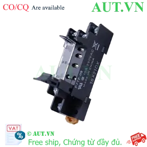 Ảnh của Đế Rơ Le Omron P7TF-05 Chính Hãng | 5 Chân Dẹt, 5A, Lắp Ray DIN 35mm
