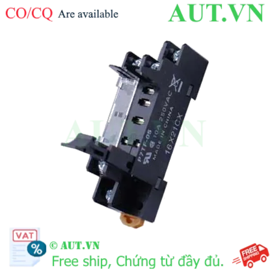 Ảnh của Đế Rơ Le Omron P7TF-05 Chính Hãng | 5 Chân, 5A, Lắp Ray DIN Tiện Lợi | AUT VN