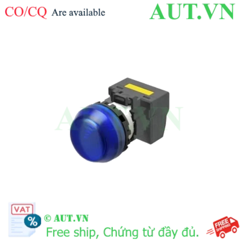 Ảnh của Đèn Báo Omron M22N-BG-TAA-AD-P | LED Xanh, Phi 22, 100-120VAC | Chính Hãng AUT VN